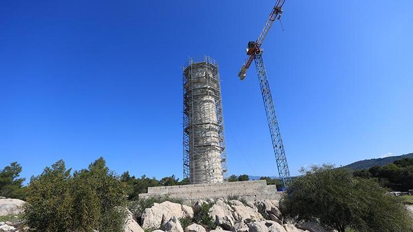 Patara'da tarihi dönüm noktası: Deniz feneri yeniden denizcileri selamlayacak