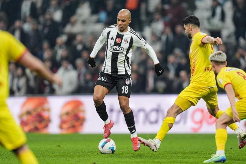 Beşiktaş galibiyet serisini Kayserispor karşısında da sürdürdü
