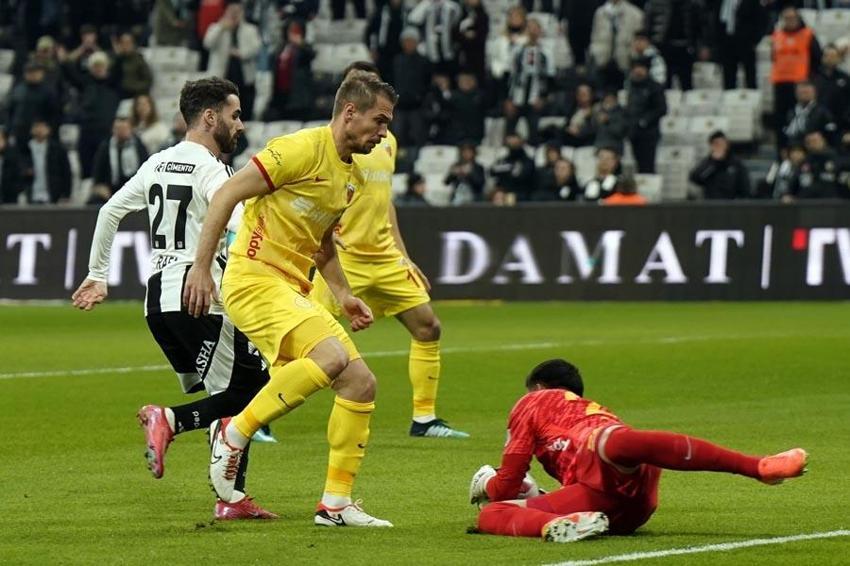 Beşiktaş galibiyet serisini Kayserispor karşısında da sürdürdü