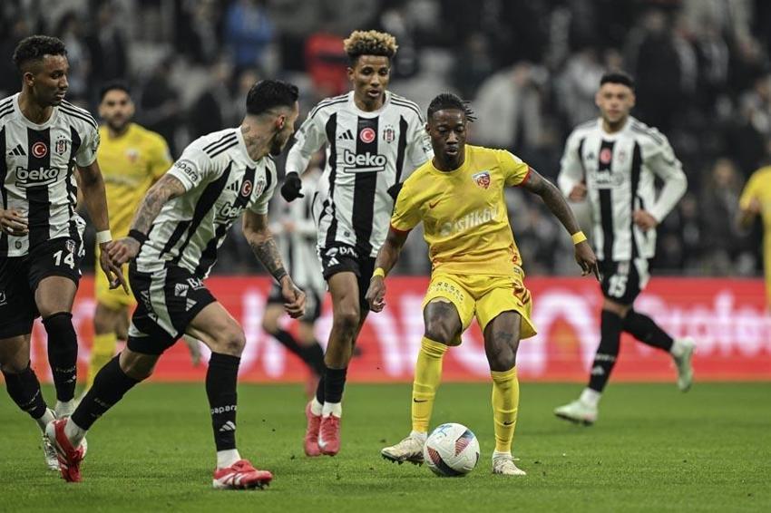 Beşiktaş galibiyet serisini Kayserispor karşısında da sürdürdü