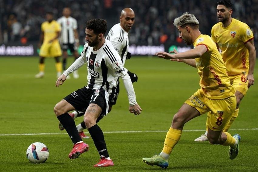 Beşiktaş galibiyet serisini Kayserispor karşısında da sürdürdü