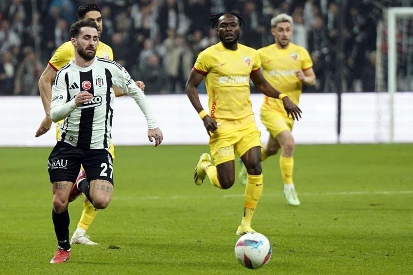 Beşiktaş galibiyet serisini Kayserispor karşısında da sürdürdü