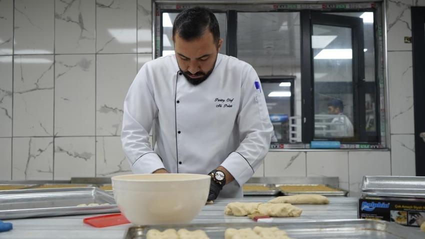 Gaziantep'te Halep kahkesi mesaisi başladı