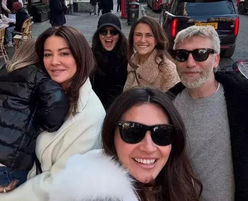 Kıvanç Tatlıtuğ'dan Londra'da baba oğul pozları!
