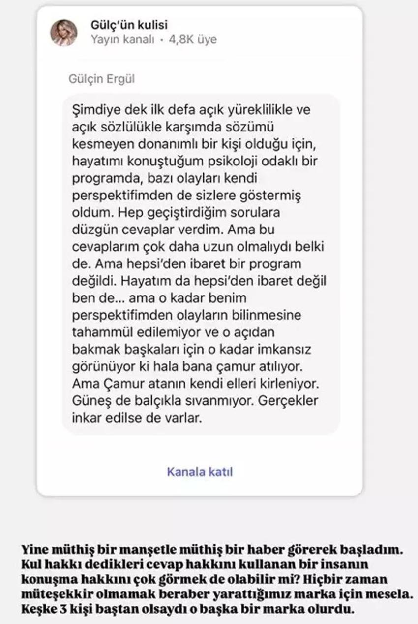 Yıllar geçse de bitmeyen polemik: Gülçin Ergül ve Cemre Kemer'den imalı paylaşımlar