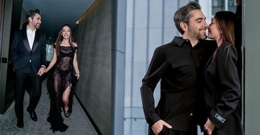 Neslihan Atagül doğum yaptı! Kadir Doğulu'nun mutlu günü: Çift bebeği kucaklarına aldı