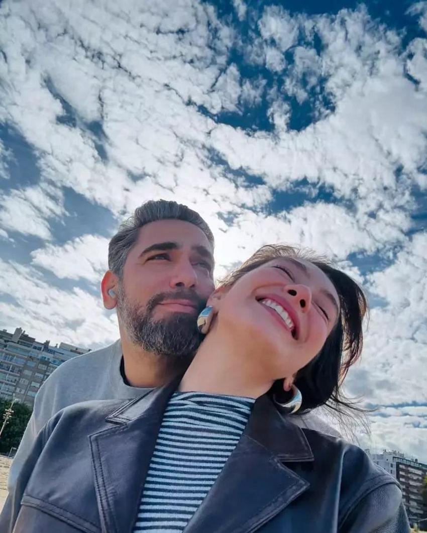 Neslihan Atagül doğum yaptı! Kadir Doğulu'nun mutlu günü: Çift bebeği kucaklarına aldı
