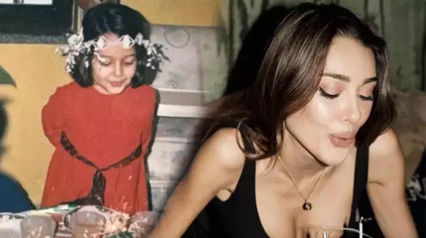 Doğum gününü çocukluk fotoğrafıyla kutladı! 'Sahnede 30 yaşına girdim'