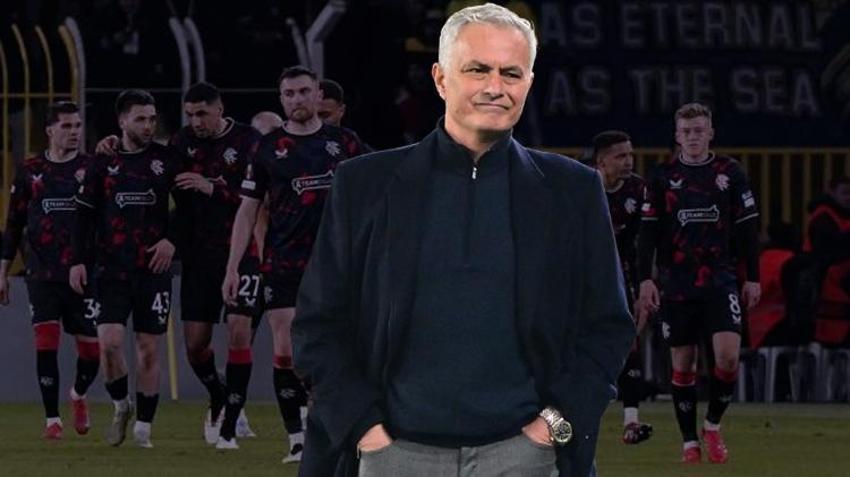 Glasgow Rangers 3-1 yendi, Jose Mourinho inanamadı: Dünyanın en iyi oyuncusu gibiydi