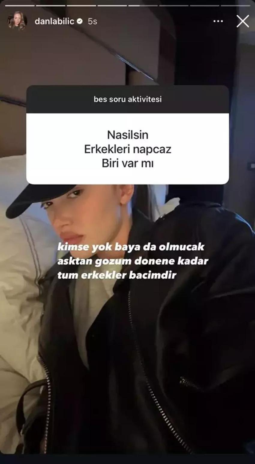 Meğer o değilmiş! Danla Bilic'ten aşk sorusuna olay yanıt