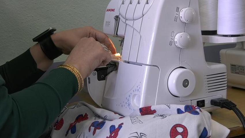 Bursa'da örnek proje! İhtiyaç sahibi çocukların bayramlıkları hazırlanıyor