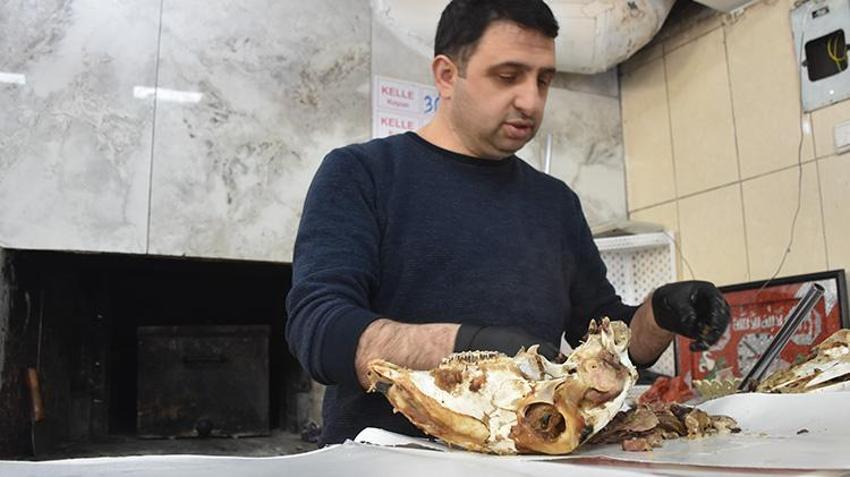 Sivas'ta ramazan ayında da pişmiş kelle vatandaşın favori yemeği!
