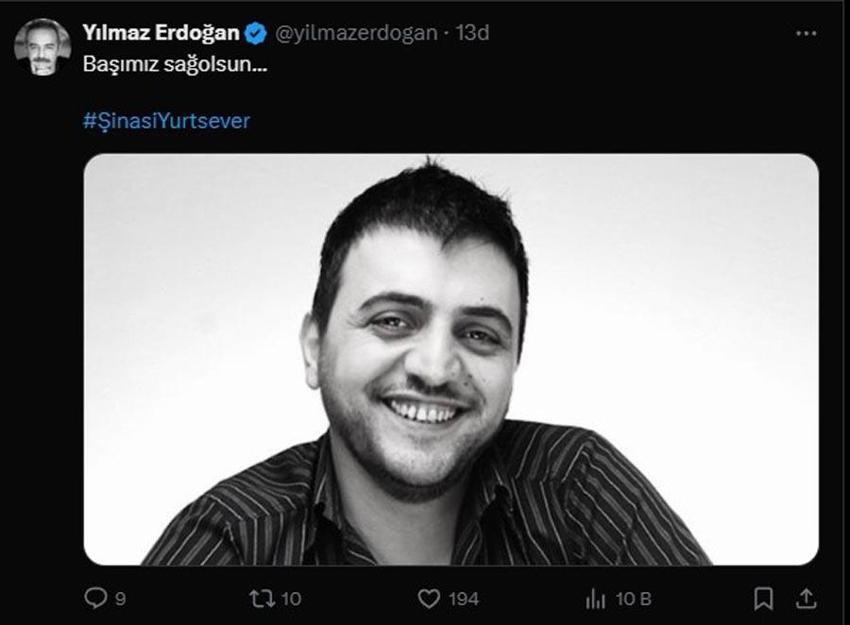 Ünlü oyuncu Şinasi Yurtsever hayatını kaybetti