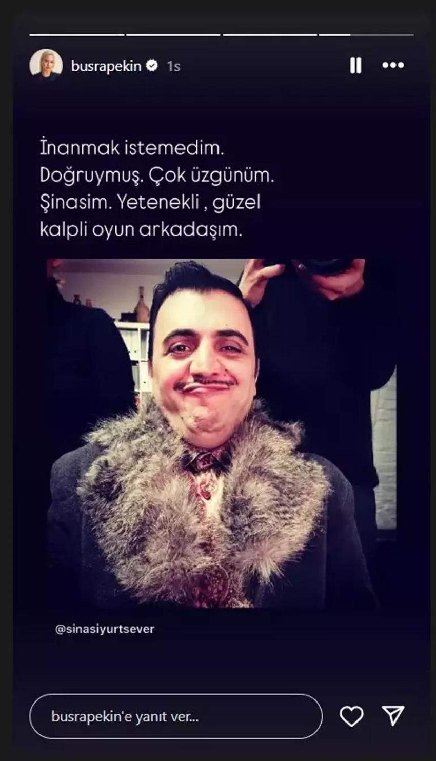 Şinasi Yurtsever hayatını kaybetti! Ünlülerden taziye mesajları