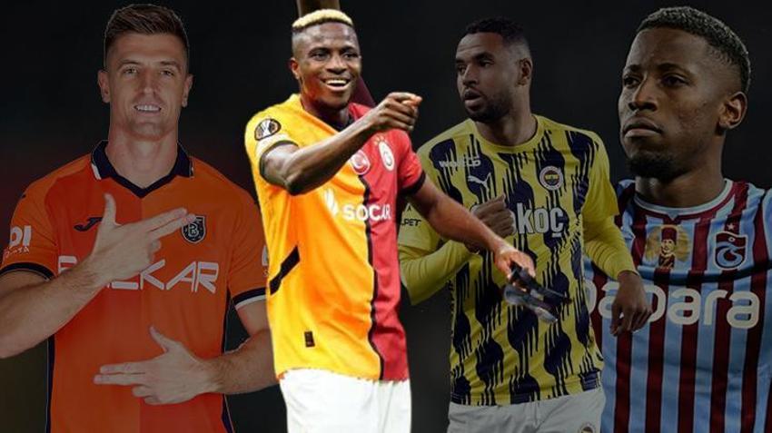 Süper Lig'de gol krallığı yarışında zirve alev aldı! Piatek, Simon Banza, En-Nesyri derken Osimhen'den bir ilk