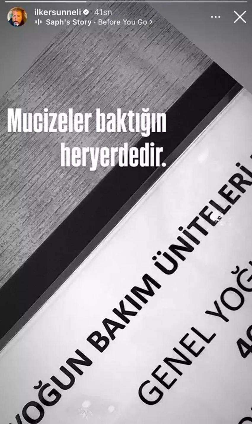 Entübe edilen Tanyeli'nin eşinden duygusal paylaşım! 
