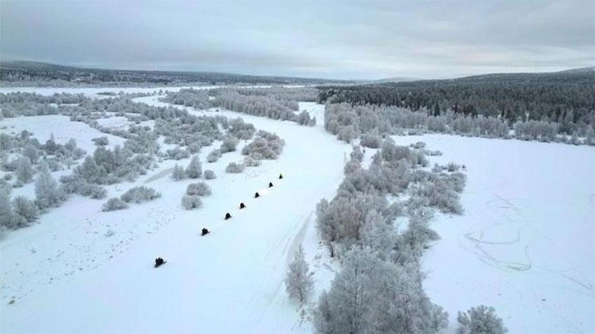 Kuzey Işıkları rüya gibi görüntüsü ile Türk turistleri mest etti