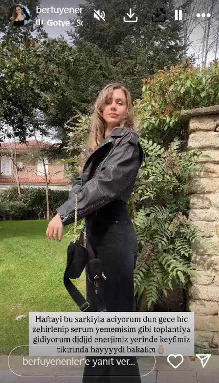 Berfu Yenenler kötü haberi sosyal medyadan duyurdu!