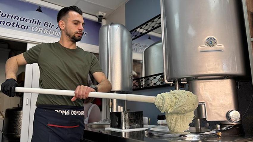 Makedonya'dan Çankırı'ya üçüncü kuşak aynı tarifle dondurma üretiyor