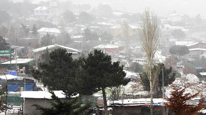 Kar yağışı İstanbul'da başladı! Meteoroloji son dakika uyardı, daha da etkili olacak, saat verildi