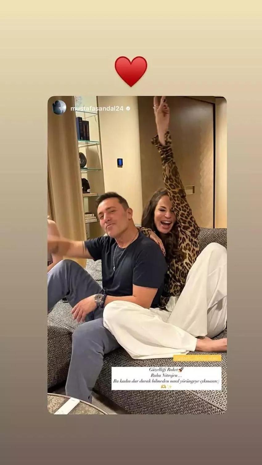 Mustafa Sandal'dan Güzide Duran'a: Güzelliği roket, ruhu nitrojen!