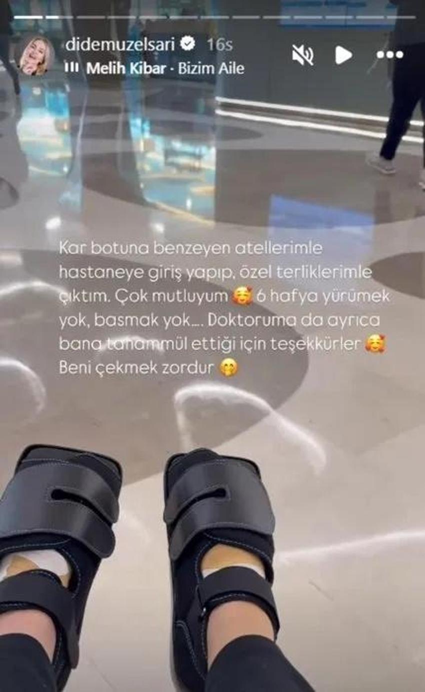 Didem Uzel korkuttu! Ameliyat sonrası ilk paylaşımını yaptı