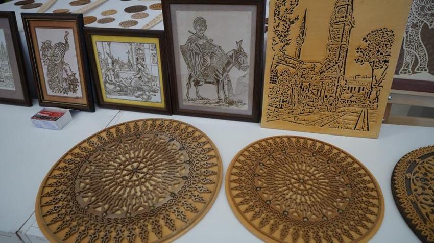 Burdur Geleneksel El Sanatları Festivali başladı! 20 sanatçının eşsiz eserleri sergileniyor