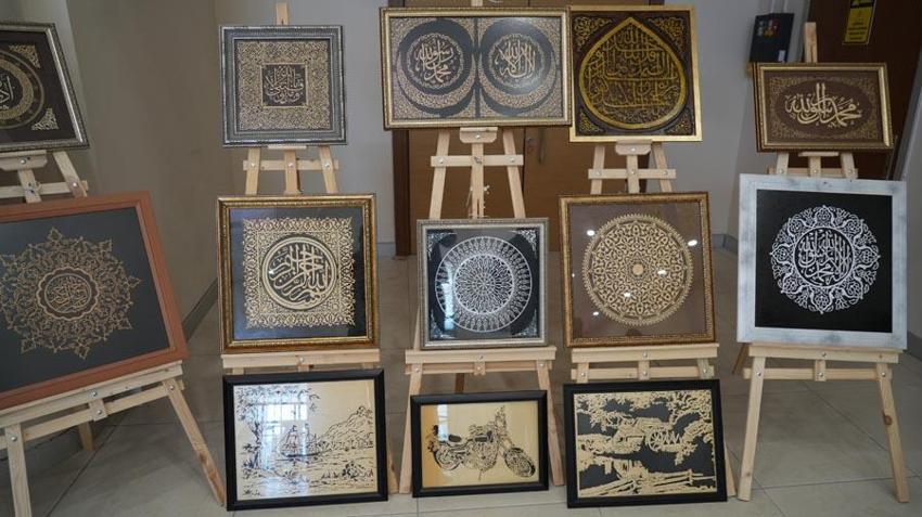 Burdur Geleneksel El Sanatları Festivali başladı! 20 sanatçının eşsiz eserleri sergileniyor