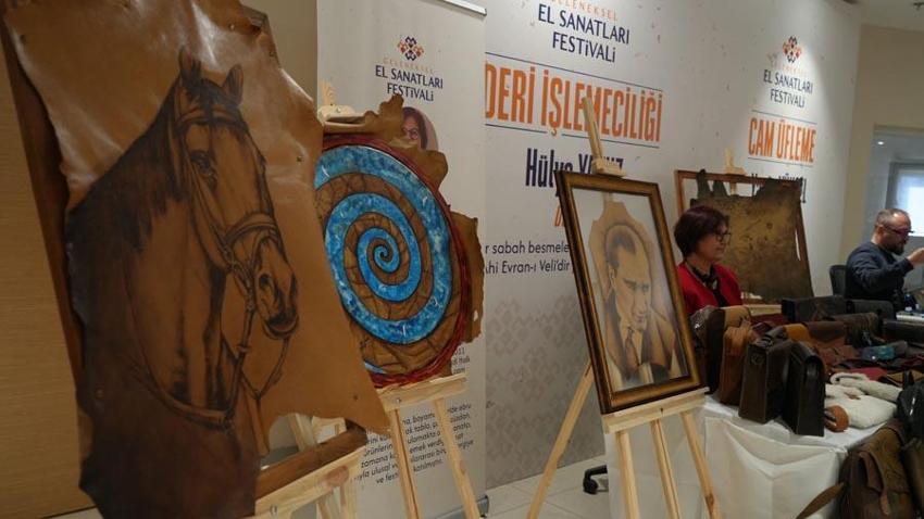 Burdur Geleneksel El Sanatları Festivali başladı! 20 sanatçının eşsiz eserleri sergileniyor