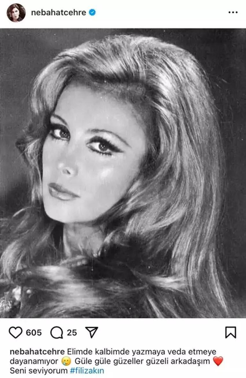 Filiz Akın hayatını kaybetti... Sanat dünyasından veda mesajları