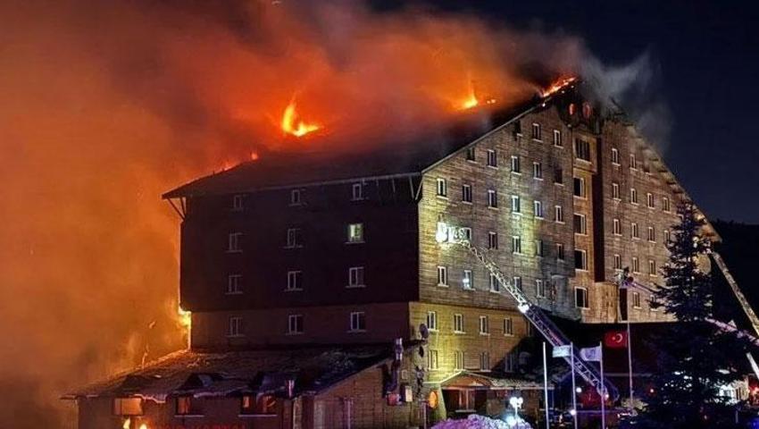 Kartalkaya'daki Grand Kartal Otel yangınına ilişkin bilirkişi raporu hazırlandı
