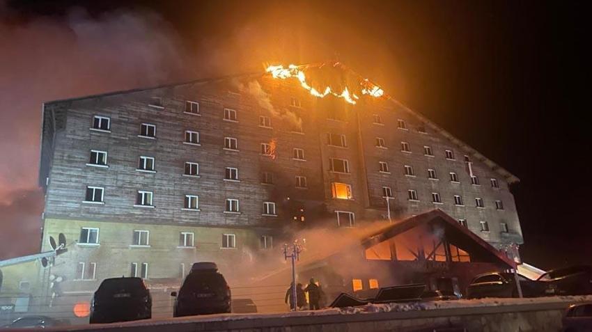 Kartalkaya'daki Grand Kartal Otel yangınına ilişkin bilirkişi raporu hazırlandı