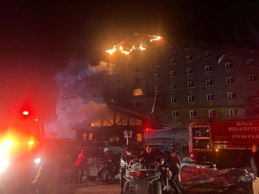 Kartalkaya'daki Grand Kartal Otel yangınına ilişkin bilirkişi raporu hazırlandı