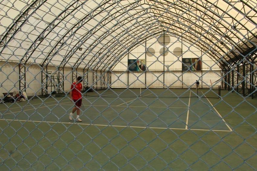 Cudi Dağı eteklerinde raket sesleri... Şırnak'ta tenis turnuvası başladı