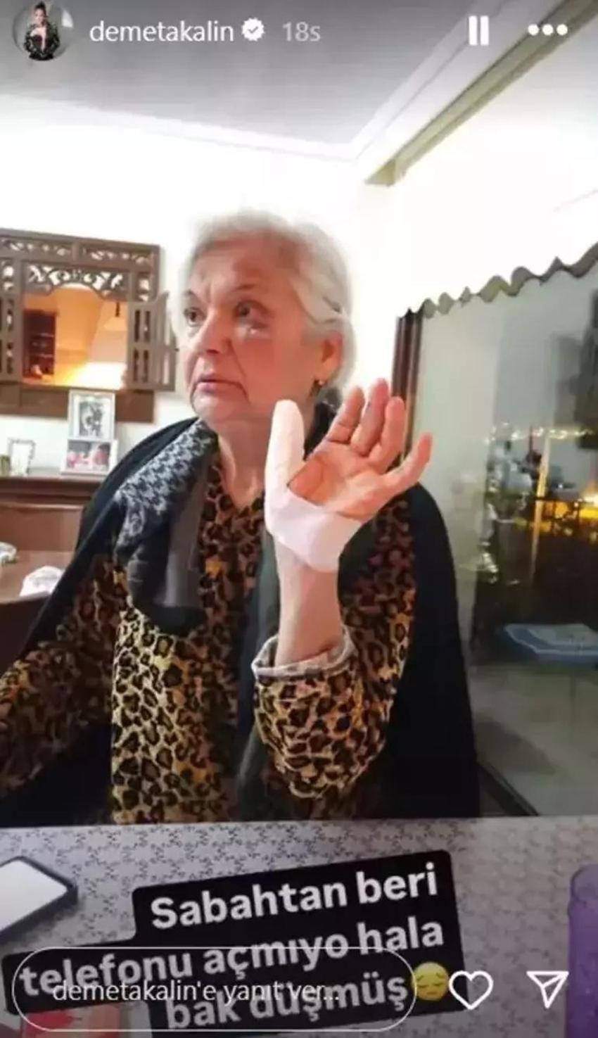 Demet Akalın'ın annesinin son hali görenleri korkuttu!