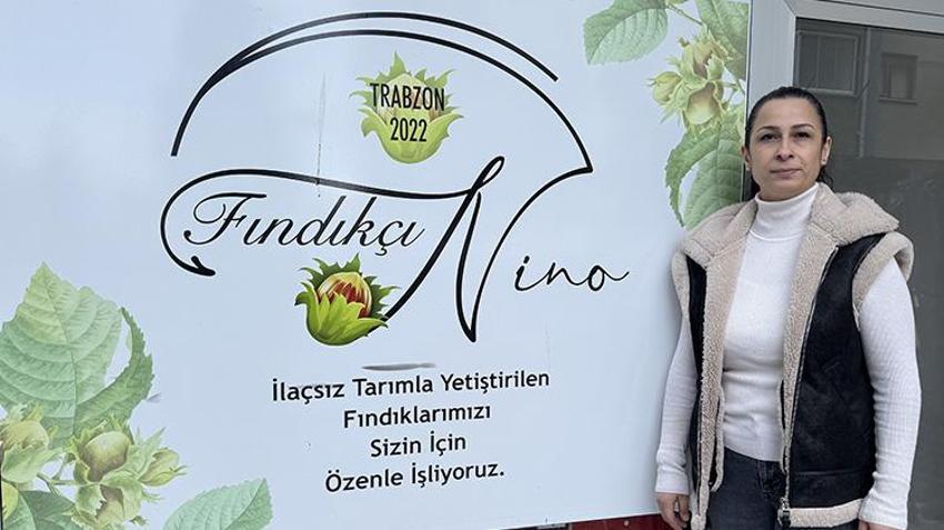 Trabzon'da fındığı işleyerek katma değer katan girişimci kadın, hem istihdam sağladı hem de işinin patronu oldu