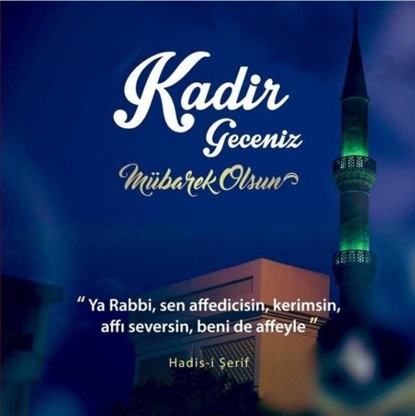 O gece tan yeri ağaran kadar esenliktir! 2025 en yeni, en güzel, dualı ayetli Kadir Gecesi mesajları
