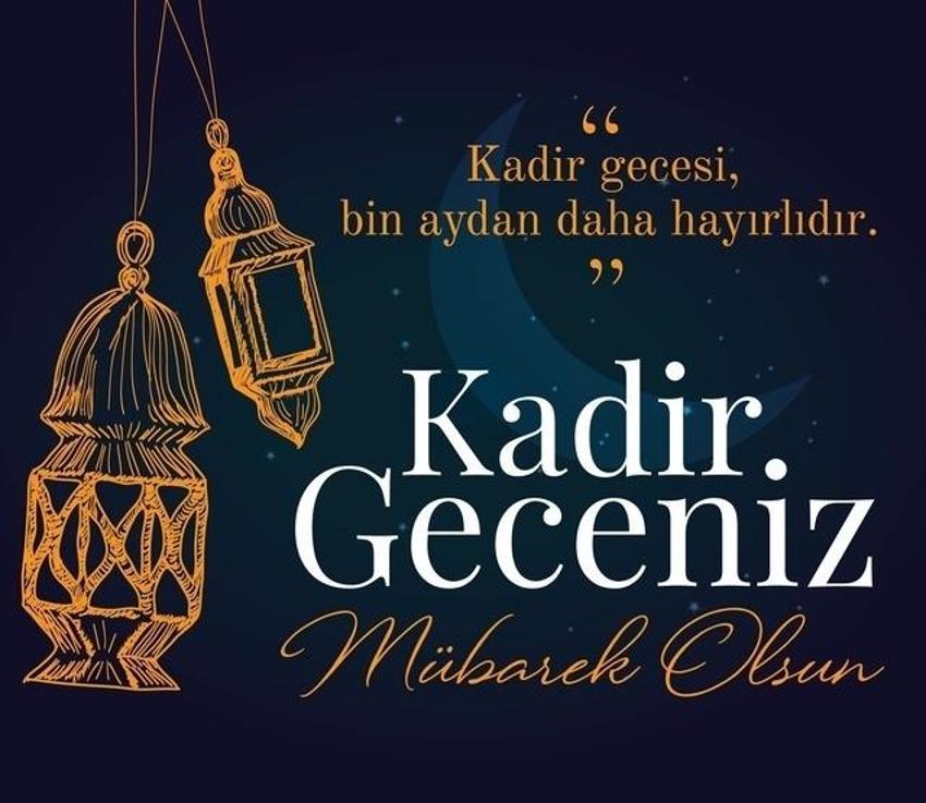 O gece tan yeri ağaran kadar esenliktir! 2025 en yeni, en güzel, dualı ayetli Kadir Gecesi mesajları
