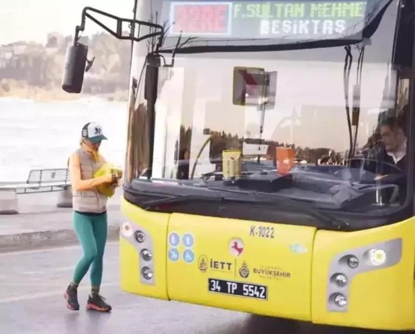 Toplu taşımada görülmüştü! Bade İşçil eleştirilere yanıt verdi