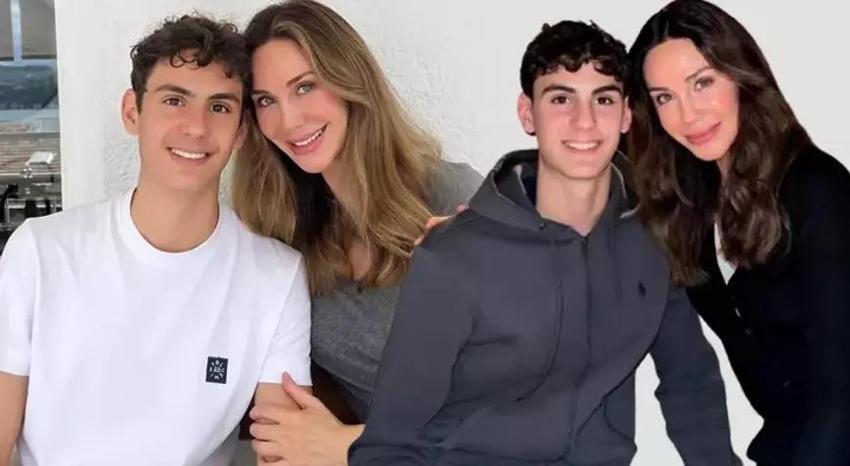 Demet Şener oğlu için binlerce kilometre gitti! 'Koşarak sana geldim'