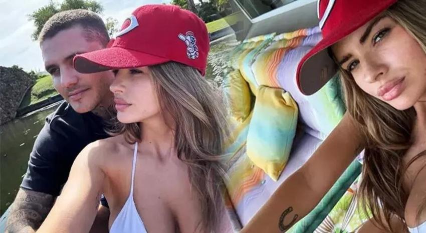 Icardi China Suarez ile havuzdan paylaştı! İkili aşka geldi