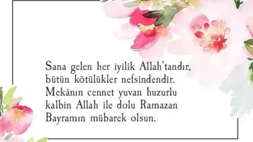 Ramazan Bayramı mesajları ve sözleri! 2025 Resimli, Dualı, Ayetli, Bayram mesajları ve sözleri (Aileye, Arkadaşa, Abiye, ablaya bayram mesajları)
