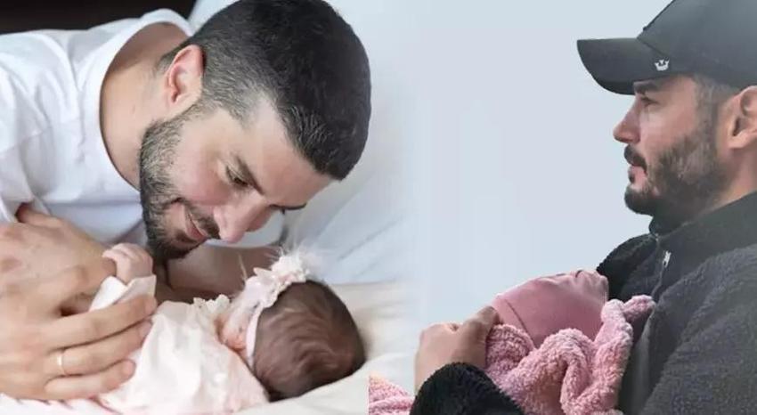 Berk Oktay'dan sürpriz paylaşım! Kızının son halini gösterdi
