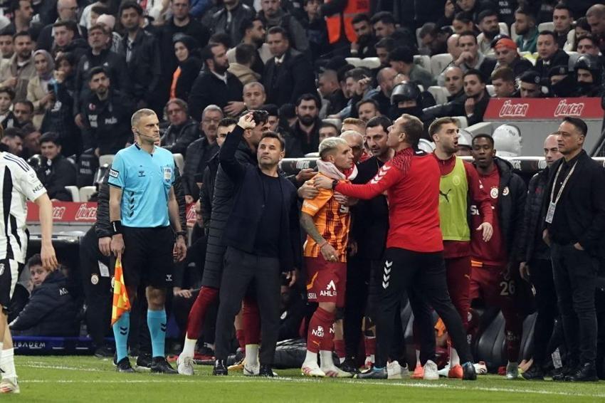 Victor Osimhen'i zor tuttular! Beşiktaş derbisi sonrası çıldırdı: Olay hareket, Muslera araya girdi