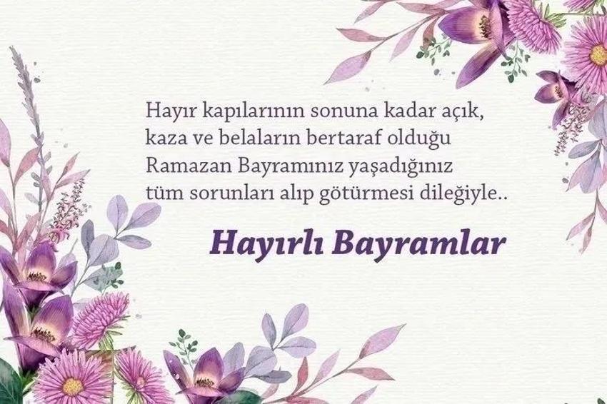 Bayram sabahı mesajları 2025: En güzel resimli ayetli dualı Ramazan bayramı mesajları