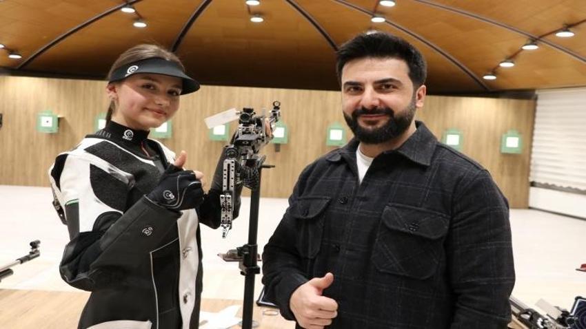 Antrenör çift, atıcılıkta geleceğin şampiyonlarını yetiştiriyor
