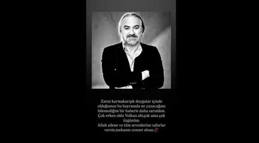 Volkan Konak'ın ölümü sanat dünyasını yasa boğdu