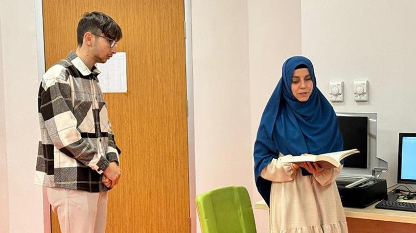 Ondokuz Mayıs Üniversitesi'nde engelsiz kütüphane: Görme engelliler için kitaplar dijitale aktarılıyor