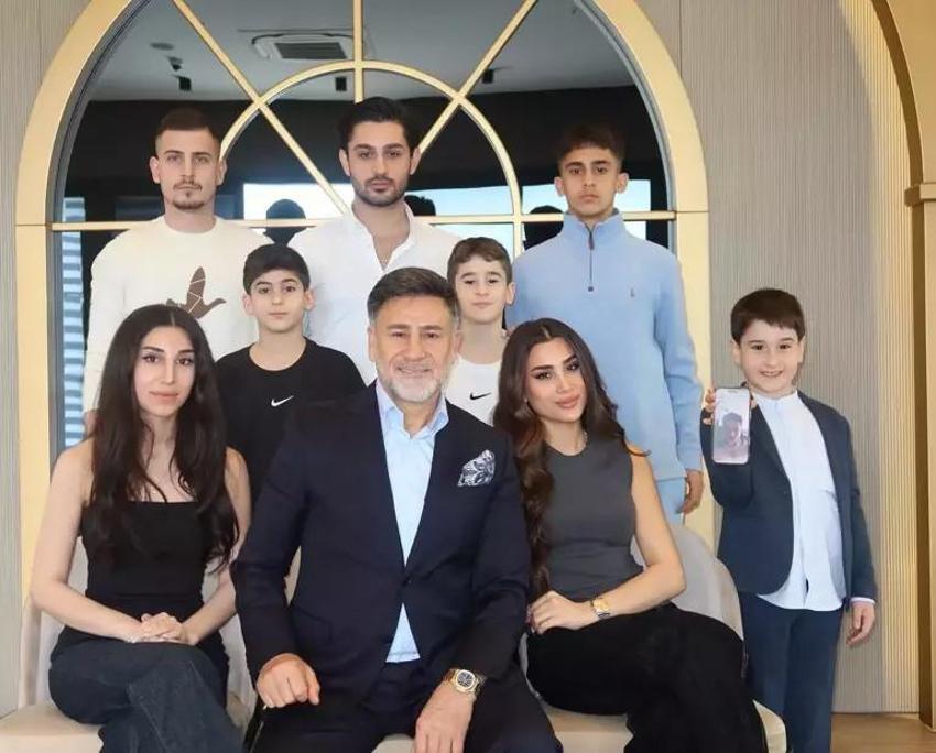 9 çocuk babası İzzet Yıldızhan'dan aile pozu! Yorum yağdı