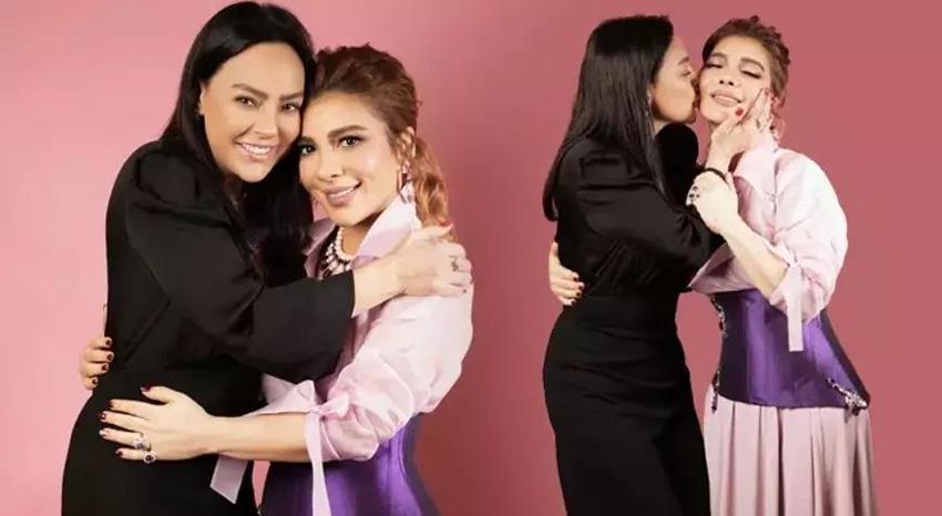 Ebru Gündeş onun sesine hayrandı! Suriyeli şarkıcıyla buluştu